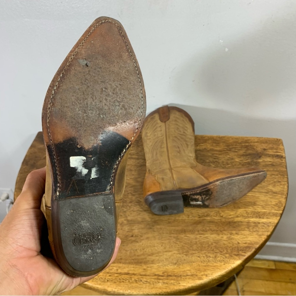 Sancho cowboy leather boots, like new - Picture 10 of 10